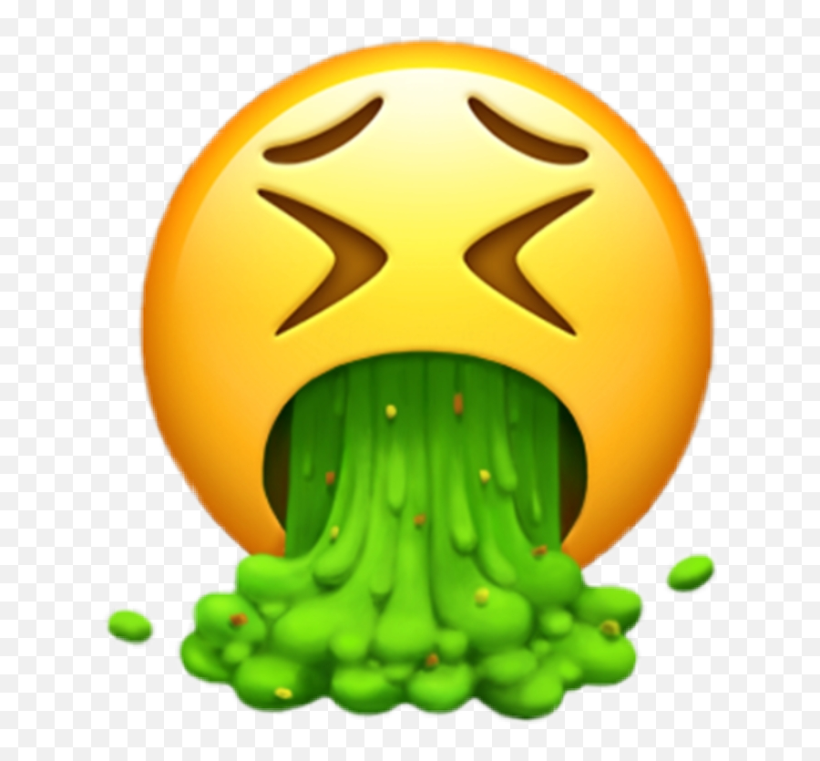 Vomit Emoji Transparent Background Png - Vomit Emoji,Barf Emoticons