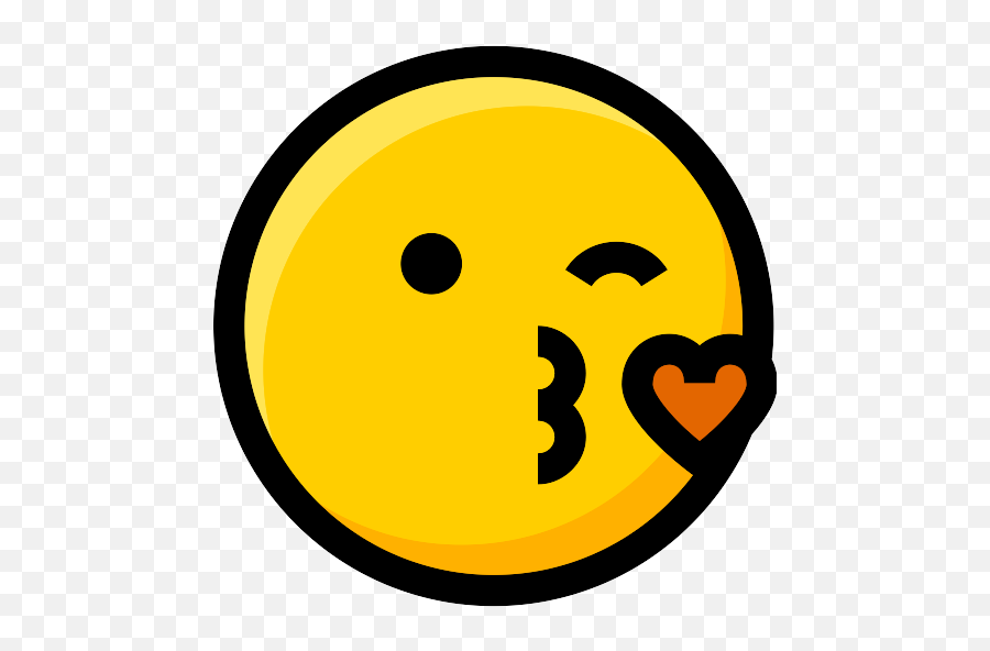 Kiss Emoji Vector Svg Icon 4 - Png Repo Free Png Icons Icon,Kiss Emoji