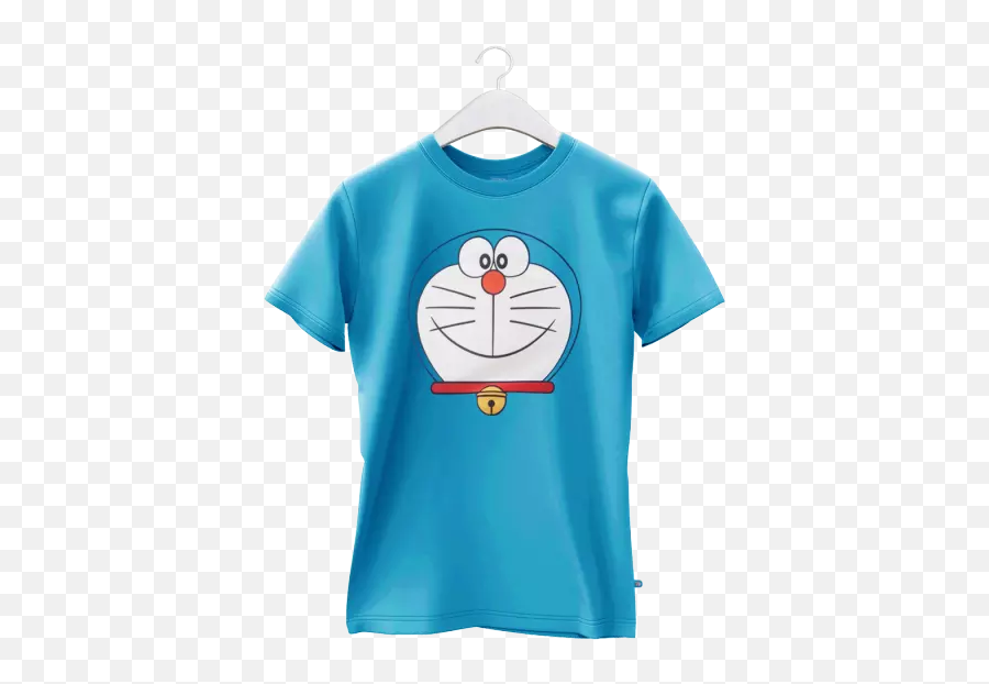 Doraemon Lady Graphic T - Shirt Short Sleeve Emoji,Cheap Emoji T Shirts