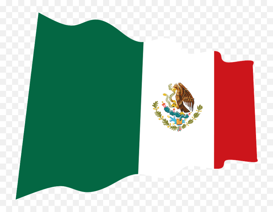 Mexico Wavy Flag Clipart Free Download Transparent Png - Vertical Emoji,Mexican Emoji Png