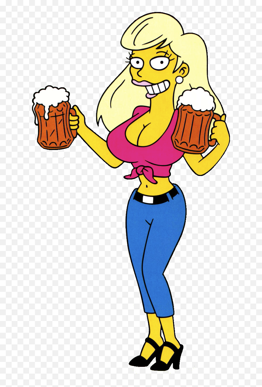 Boobies Sexy Woman Trentino Sticker - Simpson Titania Emoji,Drunk Girl Emoji