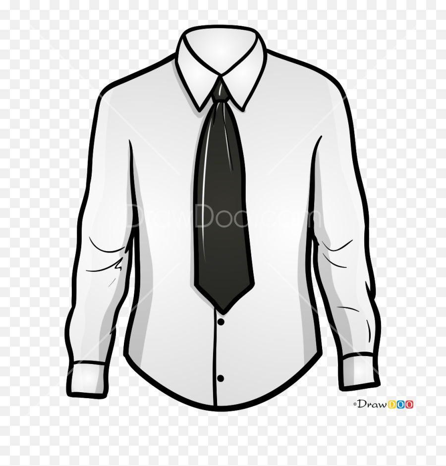 How To Draw Shirt Clothes - Draw A Tie On A Shirt Emoji,Pig Emoji Shirt