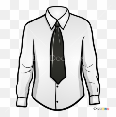 How To Draw Shirt Clothes - Draw A Tie On A Shirt Emoji,Pig Emoji Shirt