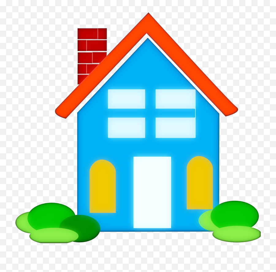 Happy Home Clipart Free Images 2 - Transparent Background House Clip Art Emoji,Houses Emoji
