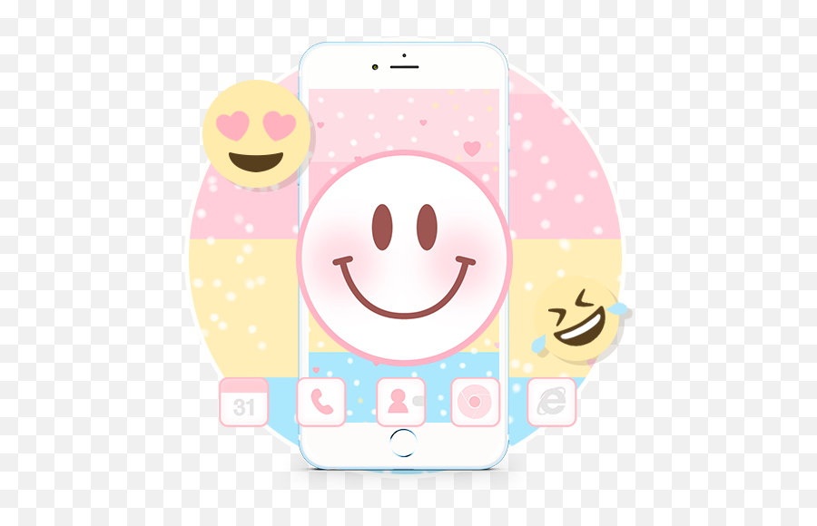 Colorful Smile Face Emoji Theme U2013 Apps On Google Play - 99,Kiss Emoji Store