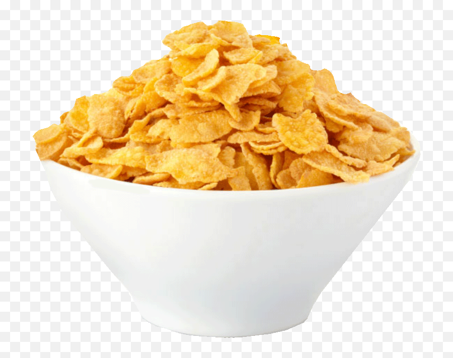 Corn Flakes Frosted Flakes Breakfast - Bowl Corn Flakes Cereal Emoji,Emoji In Cereal