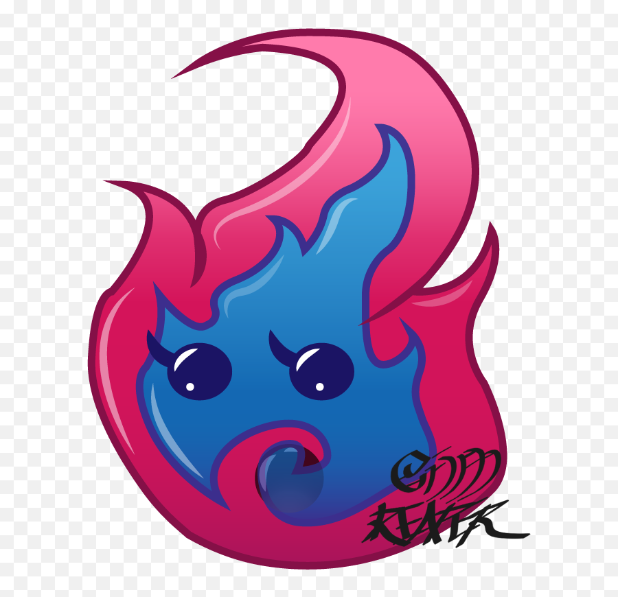 Grimreaperraphi Commission 36 On Twitter Hey Guys - Fictional Character Emoji,Fire Emoji