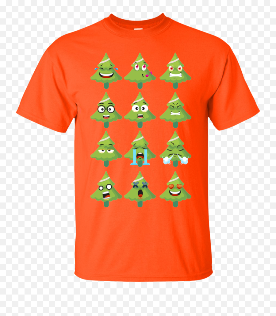 Emoji Christmas Tree Funny Faces Xmas Youth Kids Long Sleeve - Funny Kc Chiefs Tshirt,Christmas Elf Emojis