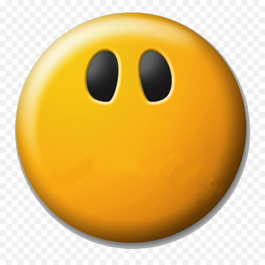 Smiley Face With No Mouth 1 Emoji,Blank Face Emoji