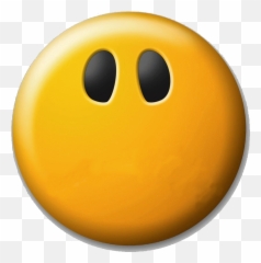 Smiley Face With No Mouth 1 Emoji,Blank Face Emoji