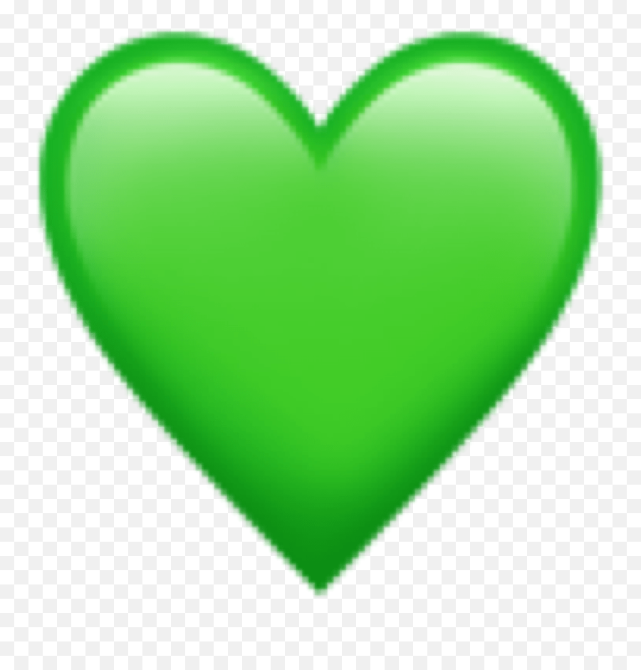 Green Heart Emoji Crown Transparent - Novocomtop Corazon Verde Emoji Whatsapp,Qween Emoji
