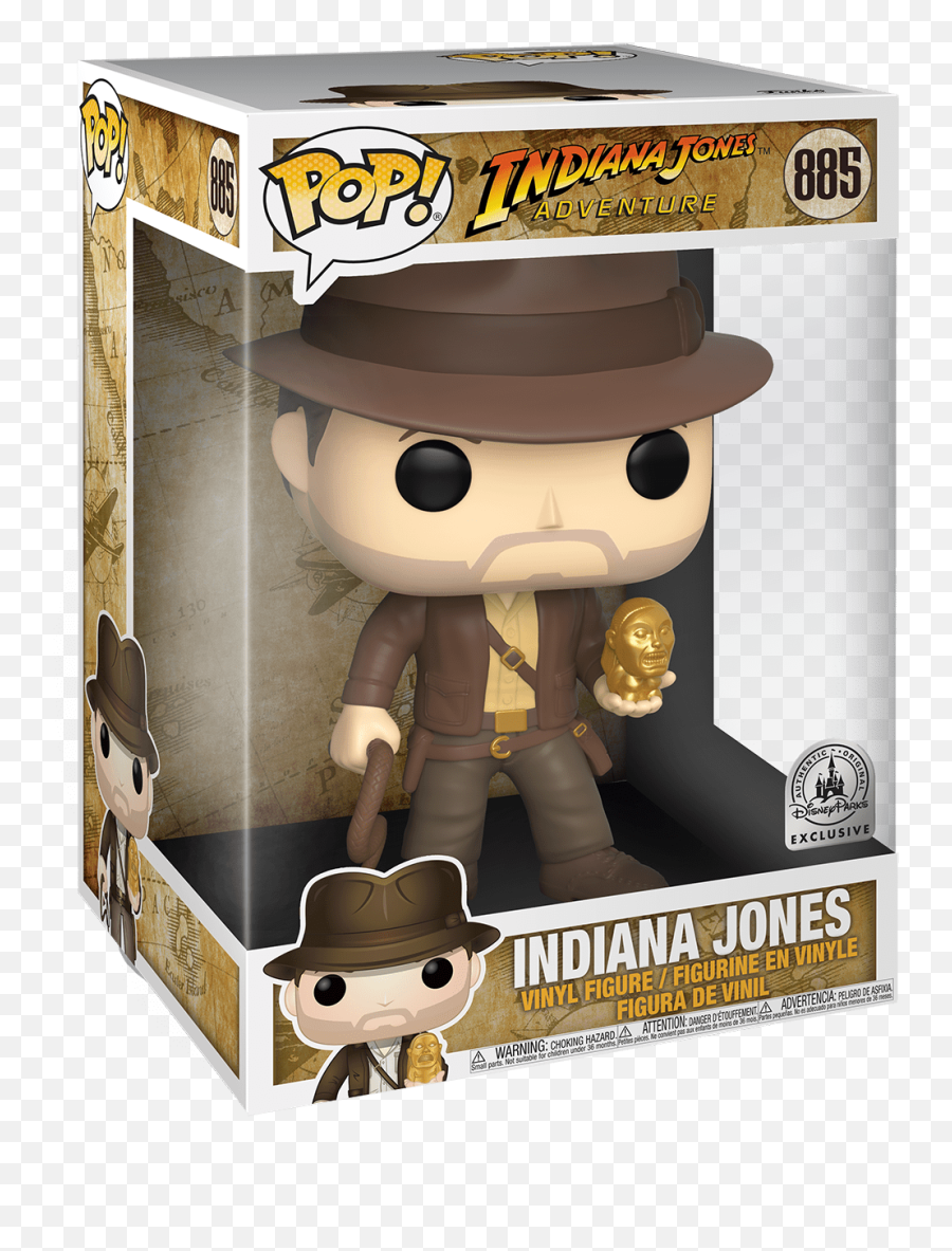 10 Inch Funko Pop - Funko Indiana Jones Emoji,Indiana Jones Emoticon For Facebook