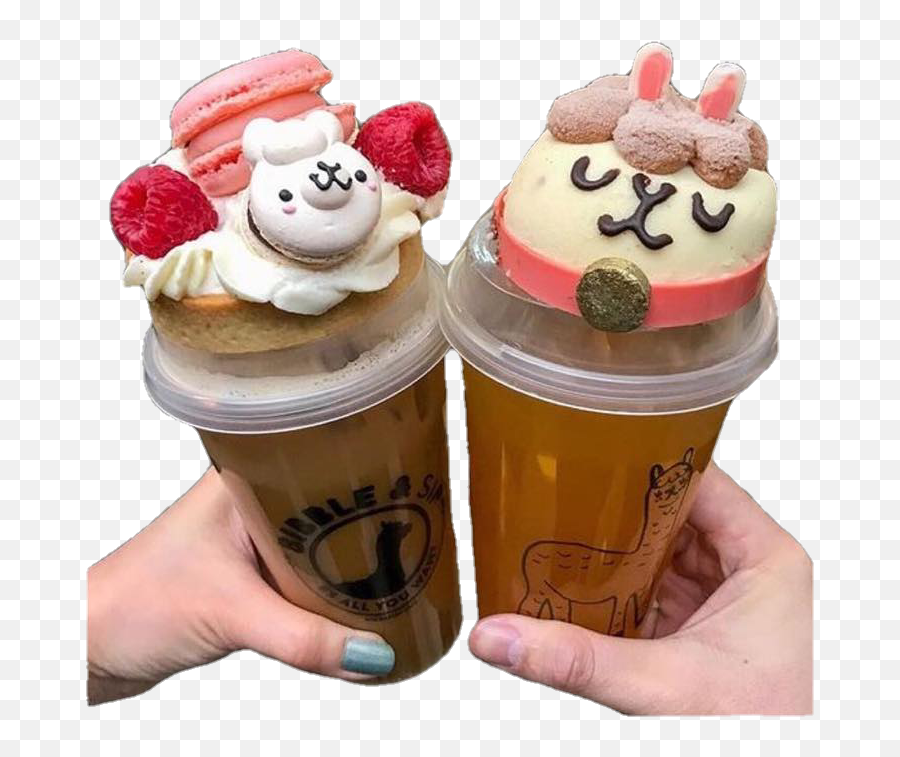 Orange Kawaii Drink Tea Food Sticker - Cup Emoji,Kawaii Tea Set Emoji
