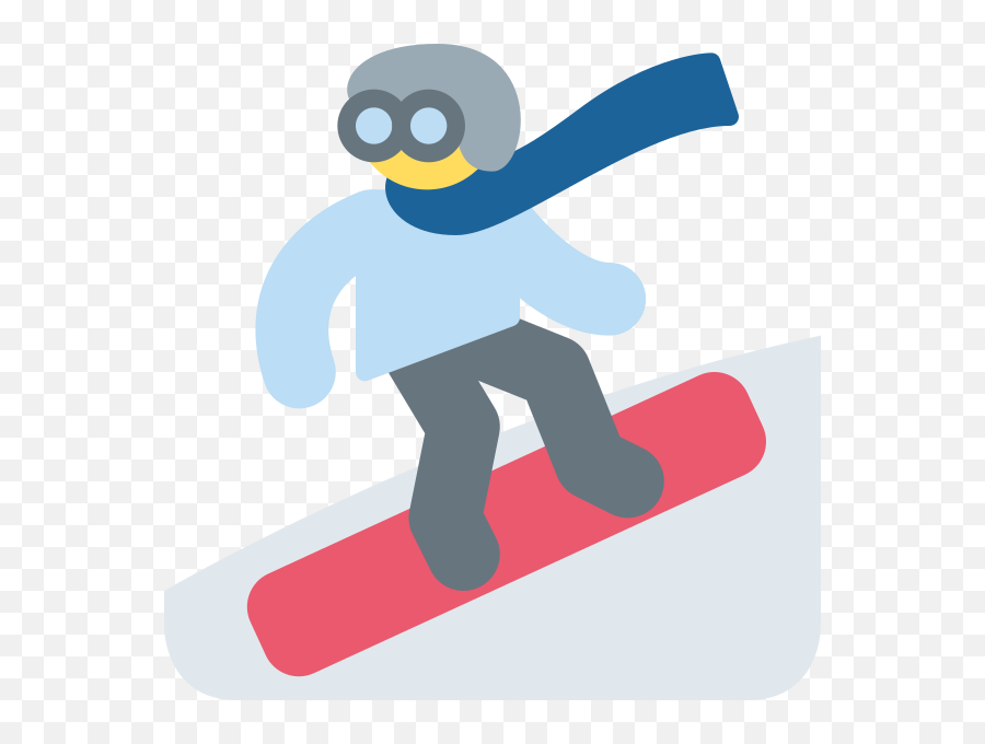 Snowboarder Emoji Meaning With - Snowboarding Large Flash Card,Skateboard Emoji