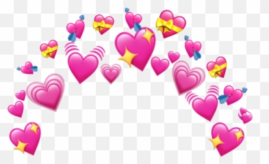 Emoji Emojicrown Heart Sticker By Park Jin Young - Dot,Park Emoji