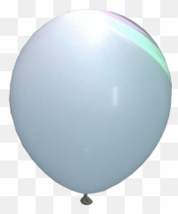 Balão Branco Com Led Flash Ball Com 5 Unidades - Balao Branco De Led Png Emoji,Emoticons De Balão