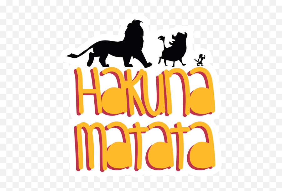Hakuna Matata Png Transparent Png - Transparent Hakuna Matata Png Emoji,Cash Me Outside How Bow Dah Emojis
