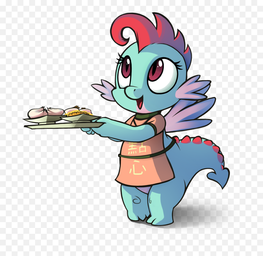 Spike Girl Dragon Love Interest Idea - Dim Sum Dragon Mlp Emoji,How To Spike Girls Emotions