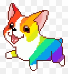 Pet Park - Swimming Corgi Gif Emoji,Futurama Slack Emoji