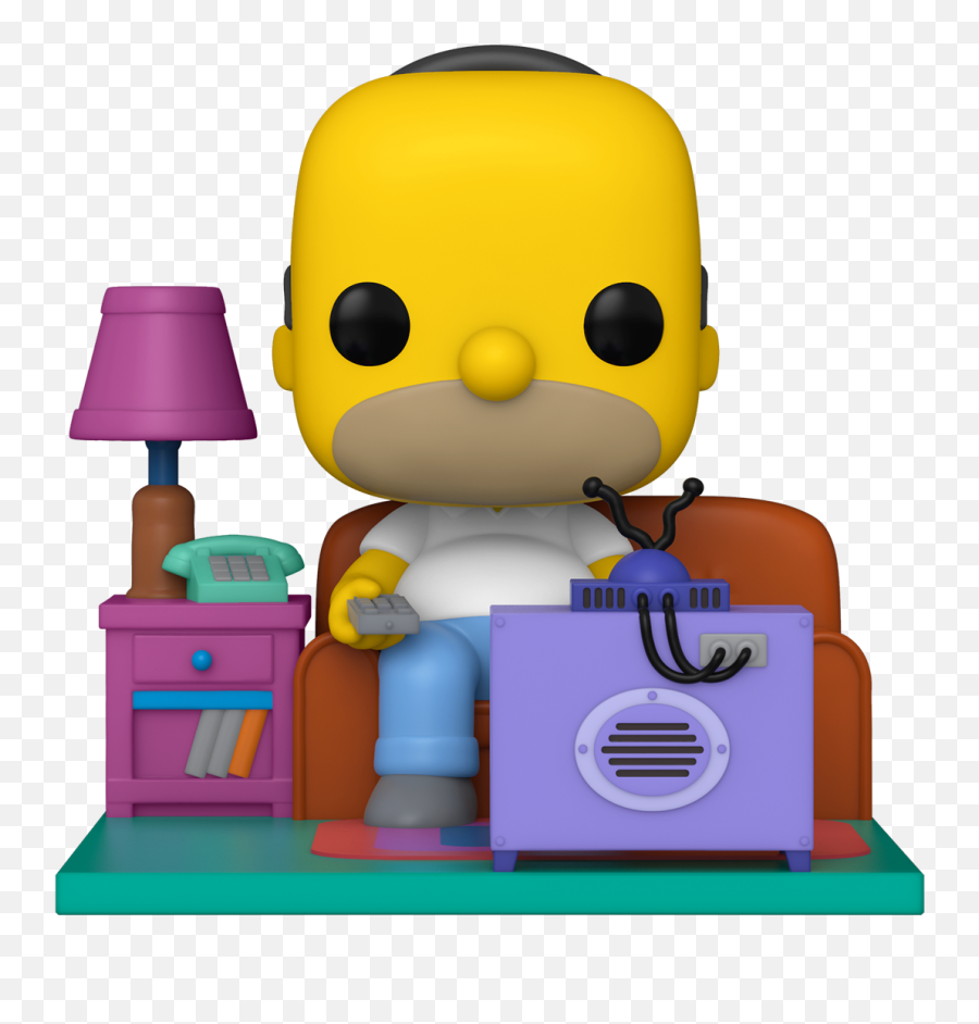 Simpsons - Simpsons Couch Homer Funko Emoji,Homer Simpson Bottling Up His Emotions