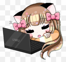 Mimir Durmiendo Sticker - Girly Emoji,Nekopara Emojis