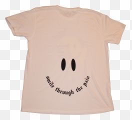 Smile Through The Pain T - Shirt U2013 Royalsircle Happy Emoji,Pain Emoticon Png