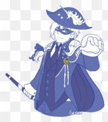 Drew My Character Wearing The Blue Mage - Blue Mage Fan Art Emoji,Ffxiv Emojis