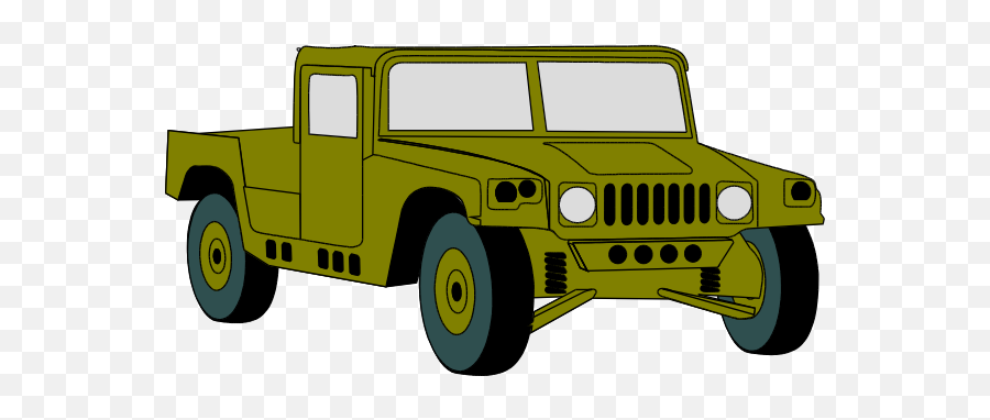 Clip Art Blue Heep - Army Cars Clipart Emoji,Emoji Heep