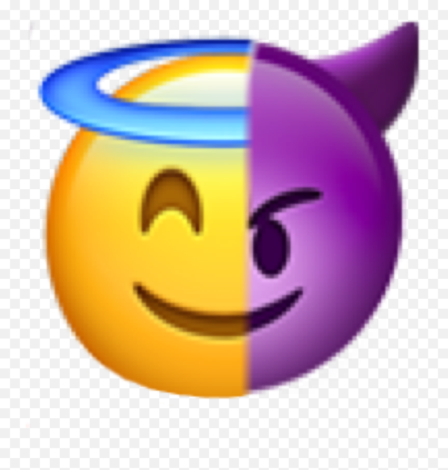 Emoji Angel Devil Angle Sticker - Happy,Angle Emoji
