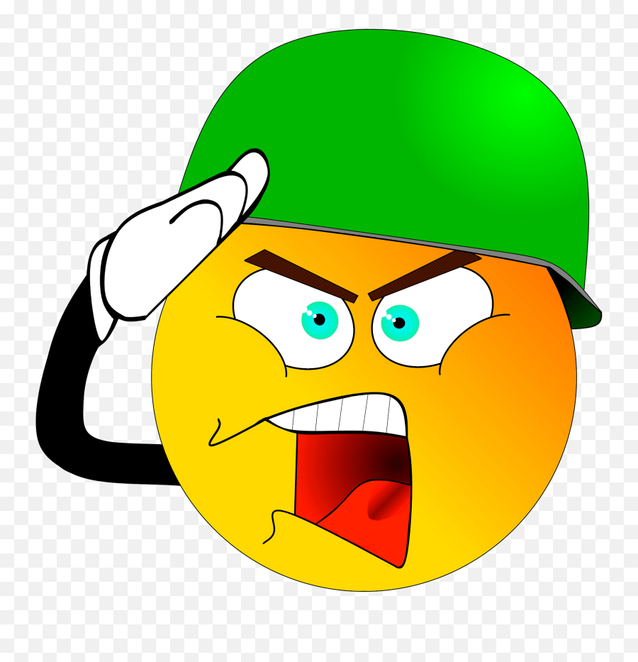 Smiley Soldier Clipart - Emoji,Soldier Emoji