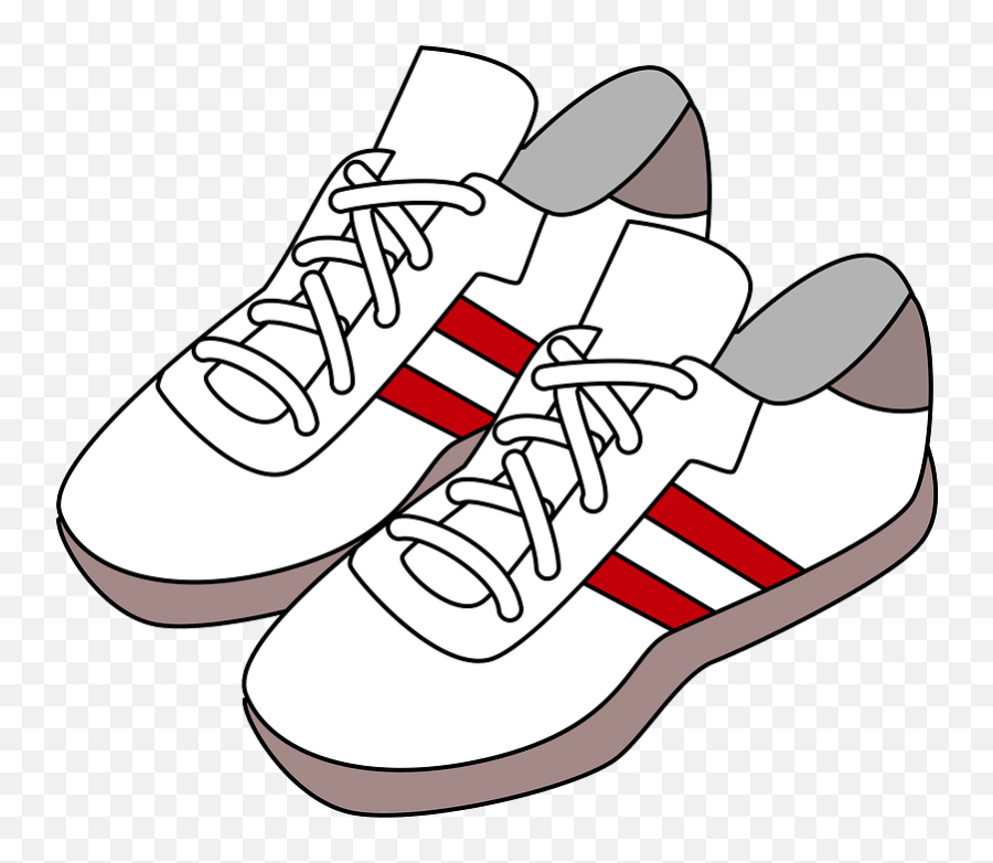 Sneakers Shoes Clipart Transparent 2 - Clipart World Emoji,Girls Sneakers Red With Emojis
