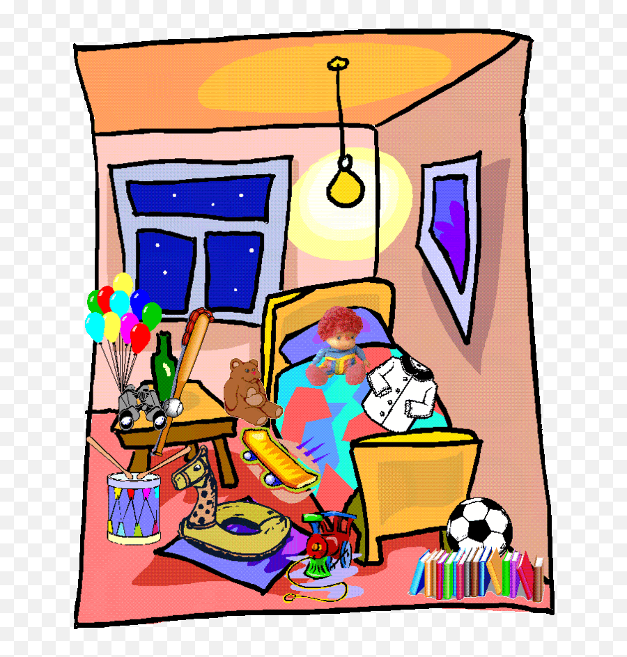 Cartoon Messy Room As Clipart Free Image Download Emoji,Dirtty Emotions