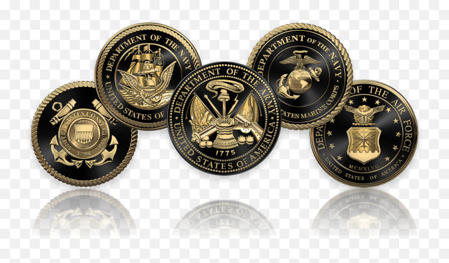 Military Insignia 3d Us Armed Forces - Service Branches Emoji,Military Chevrons Emojis