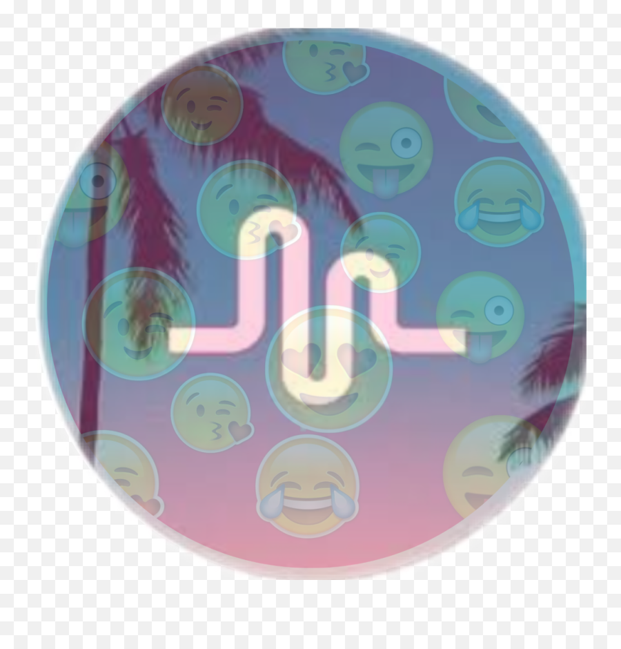 Download Hd Emoji Sticker - Cute Musically Transparent Png,Plate Emoji