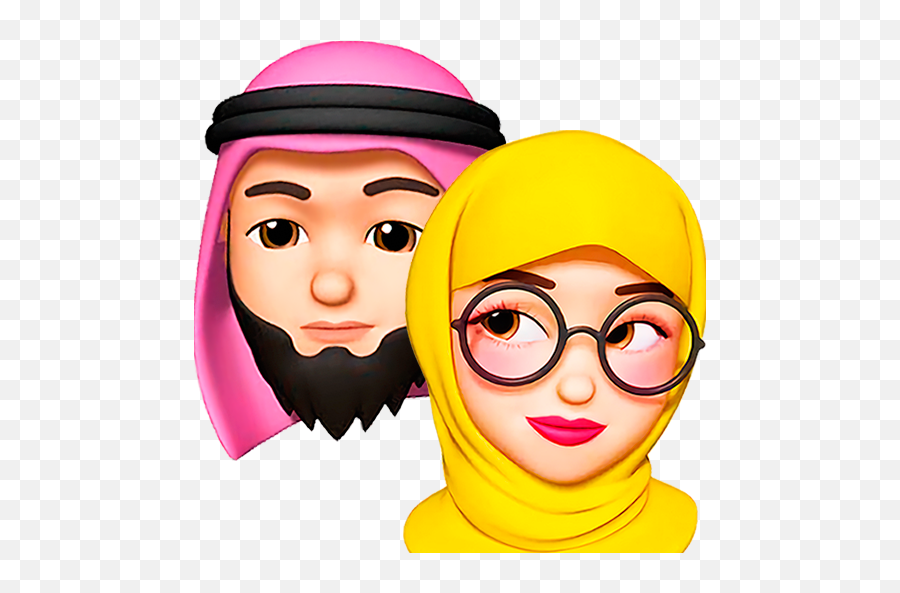 Memoji Hijab Muslim Stickers - Apps On Google Play,Muslim Emojis