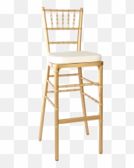 Chiavari Gold Bar Stool - Gold Chiavari Barstool Emoji,Gold Bar Emoji