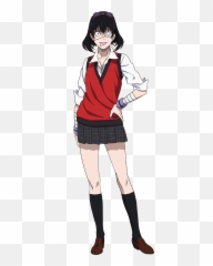 Sticker - Kakegurui Midari Ikishima Emoji,Emoji Student Council Poster