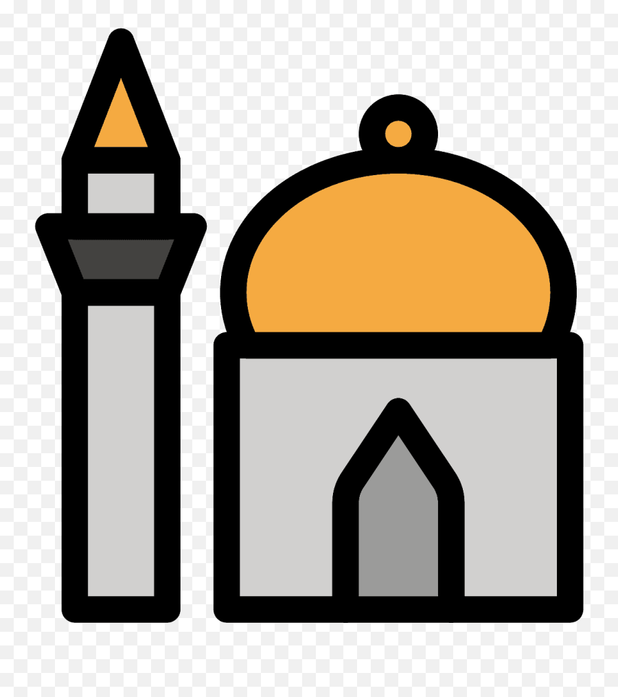 Mosque Emoji Clipart - Openmoji,Kaaba Emoji