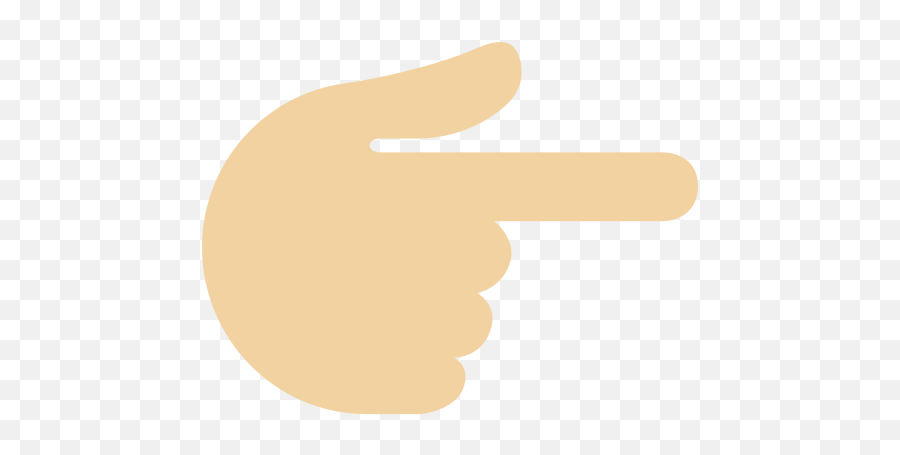 Backhand Index Pointing Right Emoji - Finger Emoji With Black Background,Vulcan Salute Emoticon