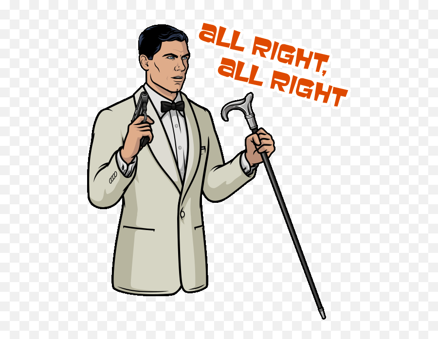 Archer Stickers - Walking Stick Emoji,Archer Emoticons