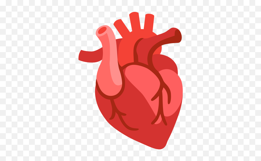 Anatomical Heart Emoji - Anatomical Heart Emoji,Heart Emojis