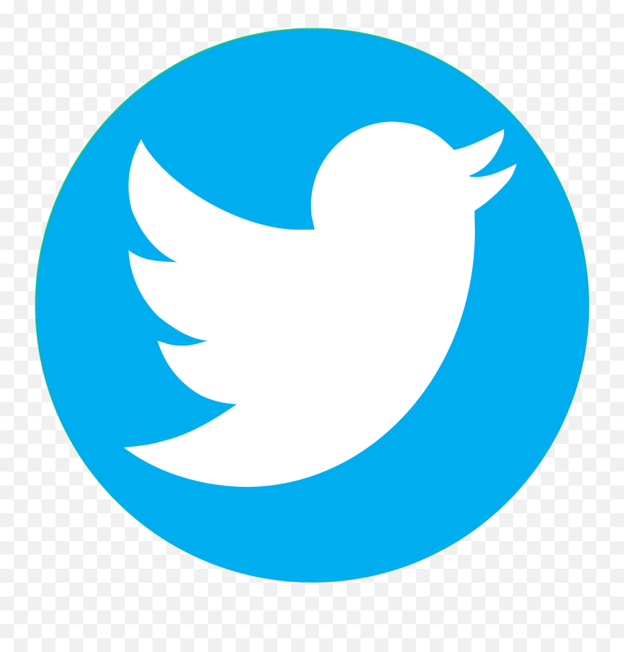 Twitter Free Png Transparent Image - Round Twitter Logo Transparent Emoji,Twitter Bird Emoji