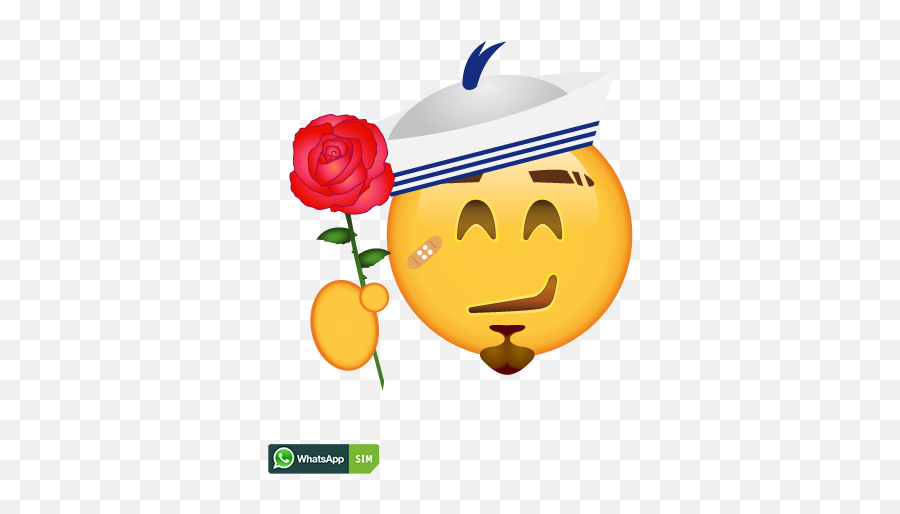 Krankes Emoji Mit Schelmischem Lächeln Und Ziegenbart - Happy,Emoji Erschrocken