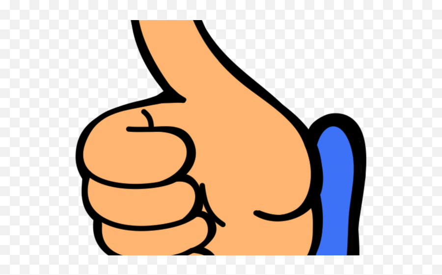 Hand Emoji Clipart Thanks - Transparent Thumbs Up Emoji,Thanks Emoji