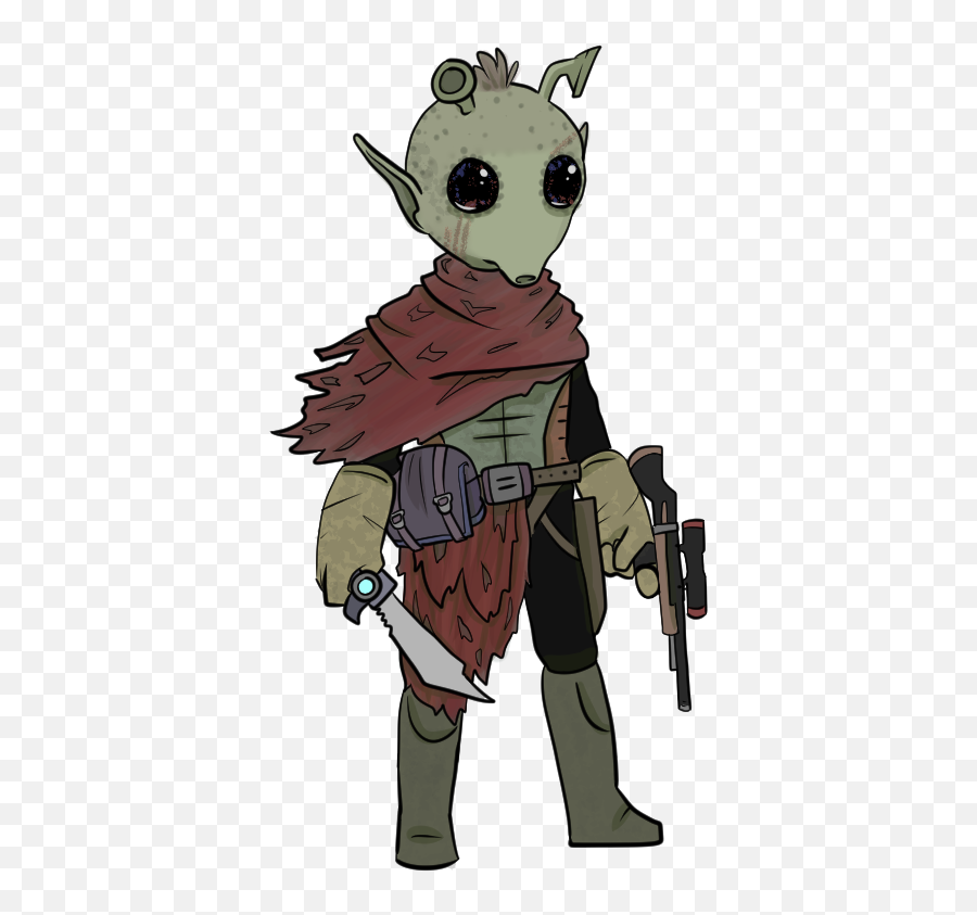 Player Oc Gaskin Gra - Rodian Bounty Hunter Swrpg Rodian Star Wars Rpg Emoji,Star Wars Can The Force Change Someones Emotions