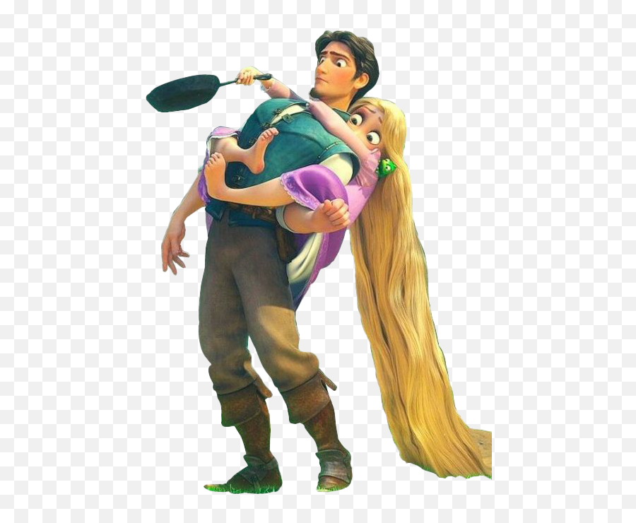 Tangled Png Transparent Images Png All - Rapunzel Hanging With Flynn Emoji,Rapunzel Coming Out Of Tower With Emotions