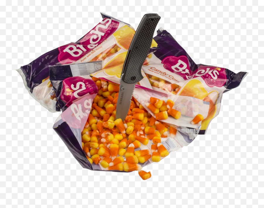 Pounds Of Melted Candy Corn And A Knife - Fitness Nutrition Emoji,Knife Little Emotions