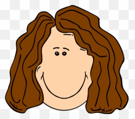 Smiling Brown Hair Lady Png Svg Clip Art For Web - Download Emoji,Brown Haired Girl Emojis