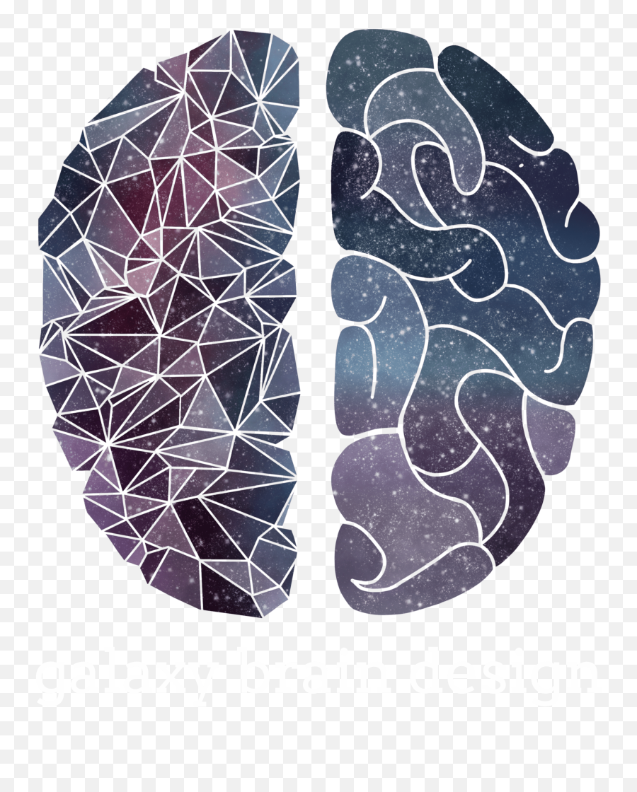 Why Galaxy Brain Design U2013 Galaxy Brain - Galaxy And Brain Art Emoji,Expanding Mind Meme Emoji