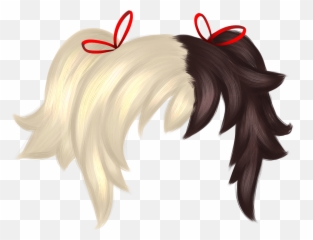 Sticker By S O B A C H A N - Ponytail Gacha Life Hair Edit Emoji,Ponytail Emoji Copy